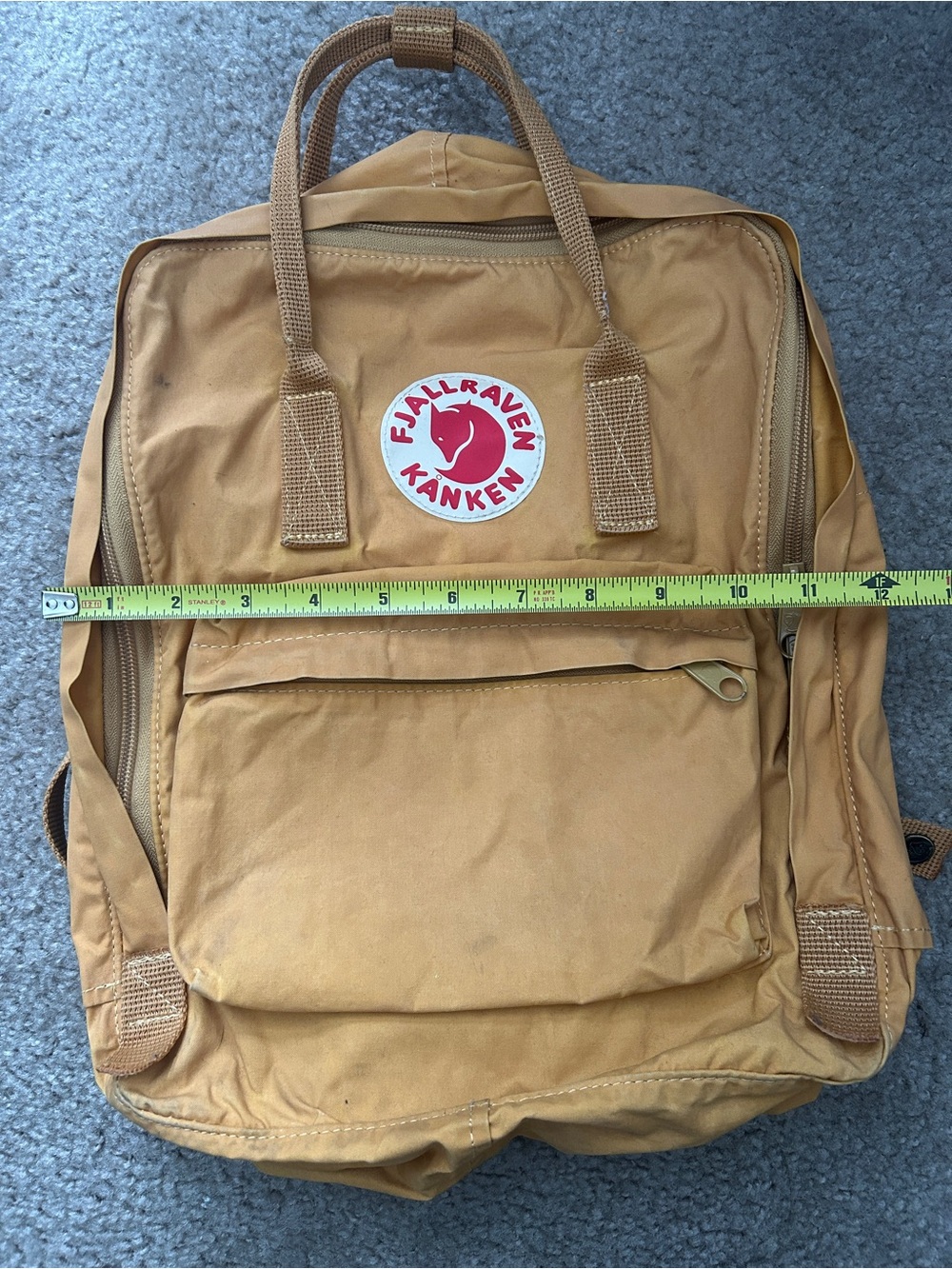 Fjallraven Kanken Backpack - Mustered Yellow - Picture 13 of 13